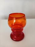 OKAZJA!Szklanka Verona PRL – oryginalny vintage, szkło barwione, stan