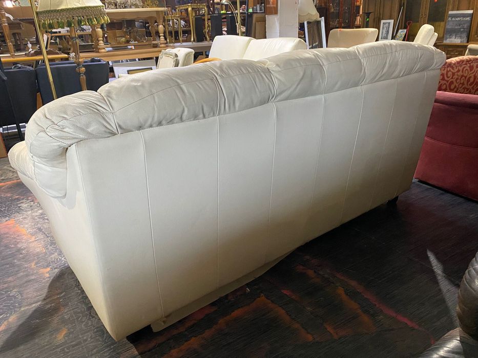 Skórzana 3-osobowa Sofa z Niemiec DOWÓZ DO DOMU