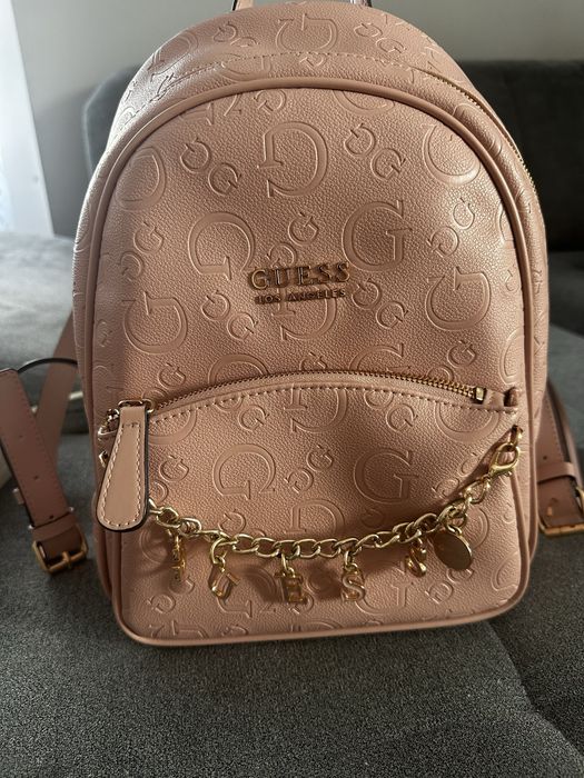 Plecak Guess pudrowy róż
