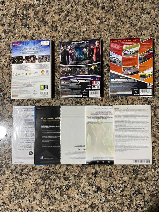 Lote 5x Manuais e 3x Capas - Xbox 360 [Envio grátis]