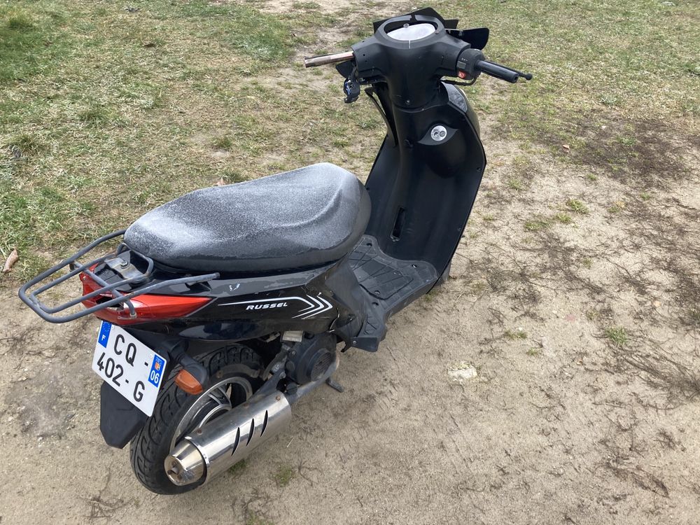 Russel 50 4t Chińczyk linka gazu czasza lampa silnik części