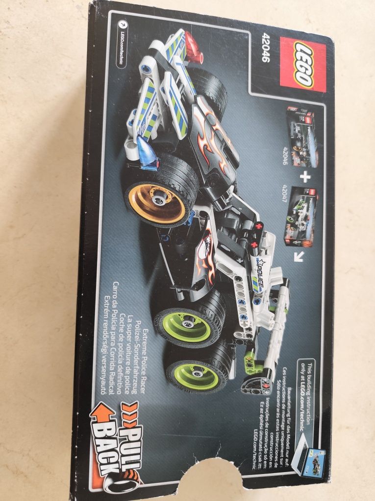 Lego Technic 42046. Wyścigówka zbiegów