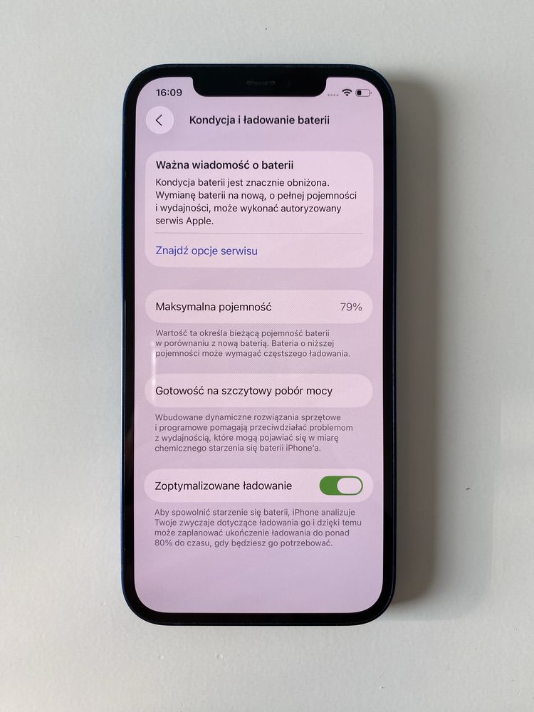 iPhone 12 Stan Bardzo Dobry! 64gb niebieski
