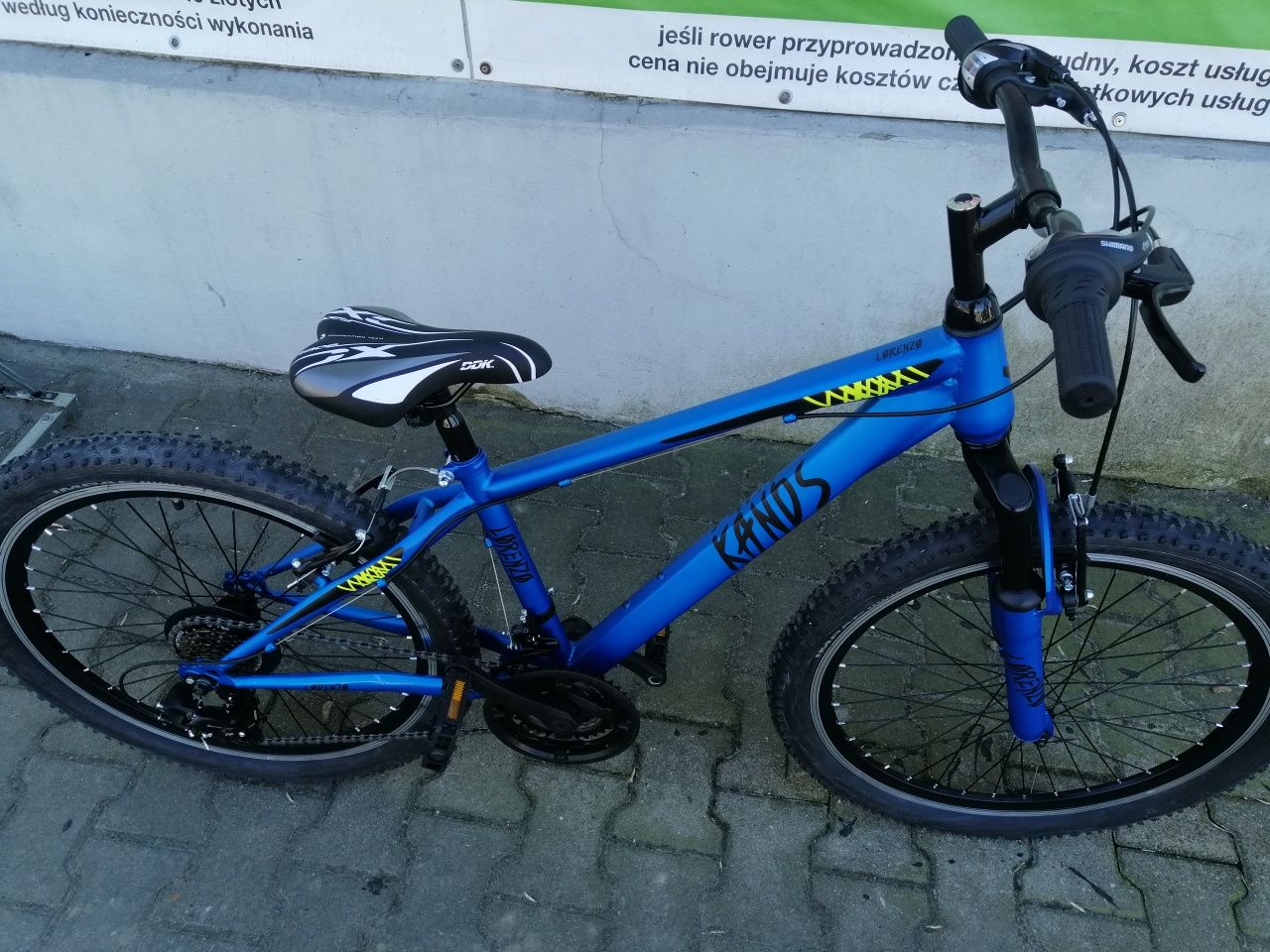 Nowy rower Kands Lorenzo 24 cale /shimano /amortyzacja /wzmacniane koł