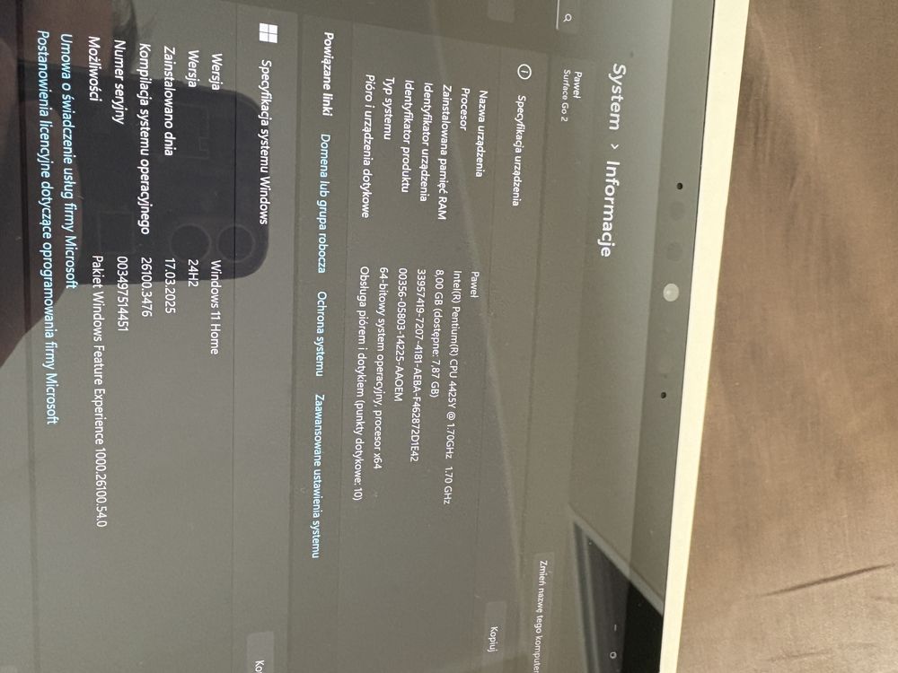 Microsoft surface Go 2