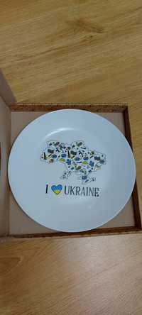 Тарелка декоративная Україна сувенирная