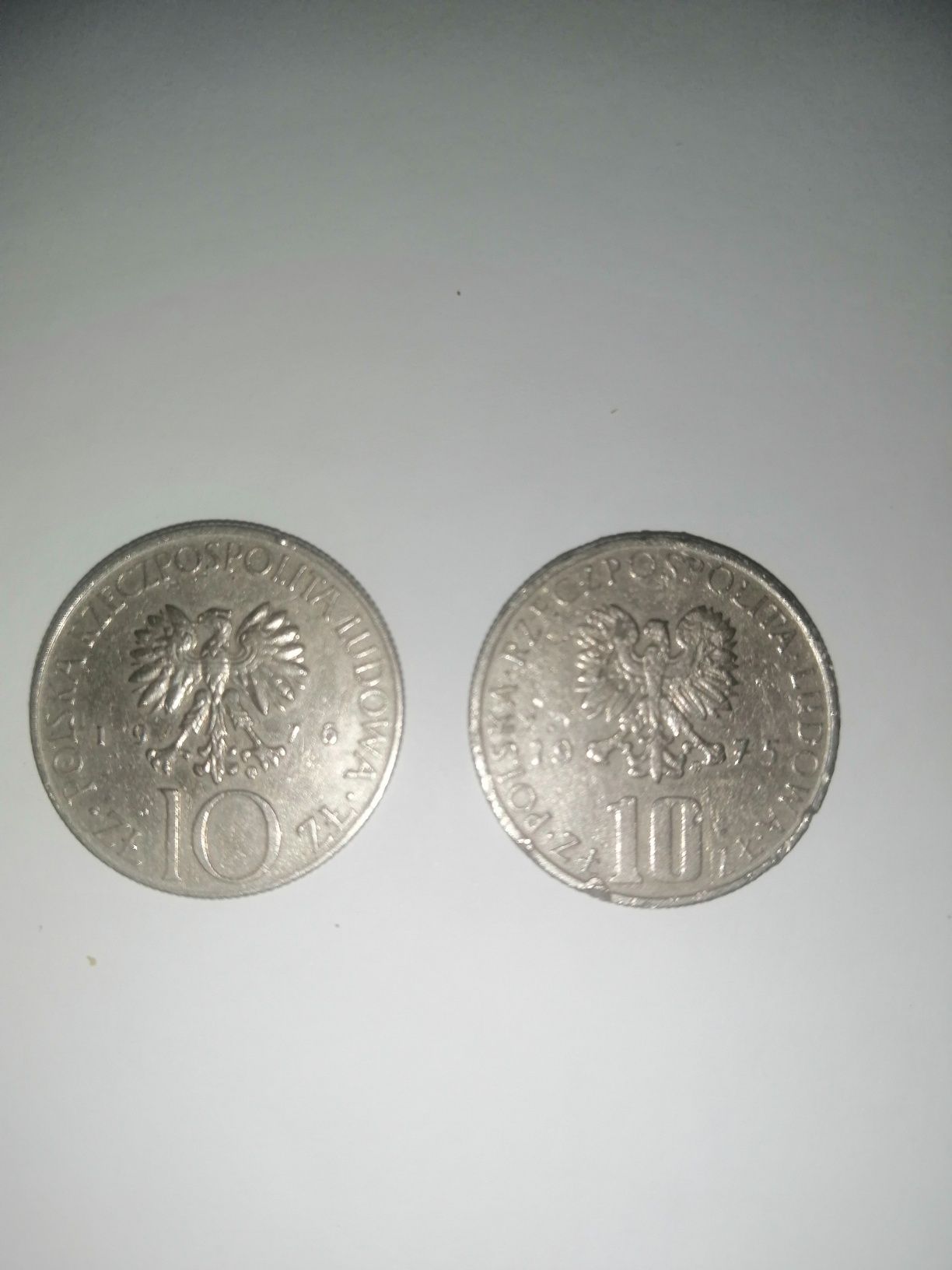 Monety 10 zł Adam. M i Bolesław. P.