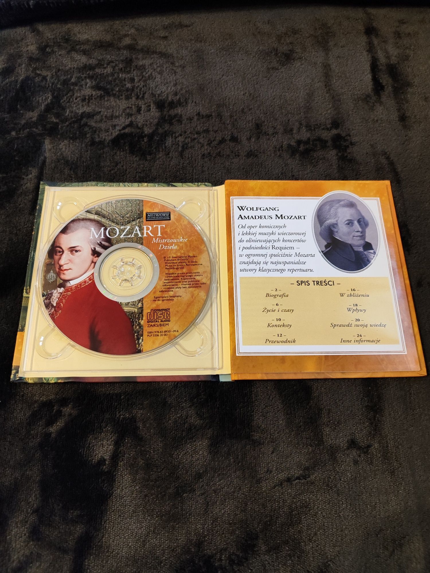 Mistrzowie Muzyki Klasycznej Mozart Mistrzowskie Dzieła Płyta CD