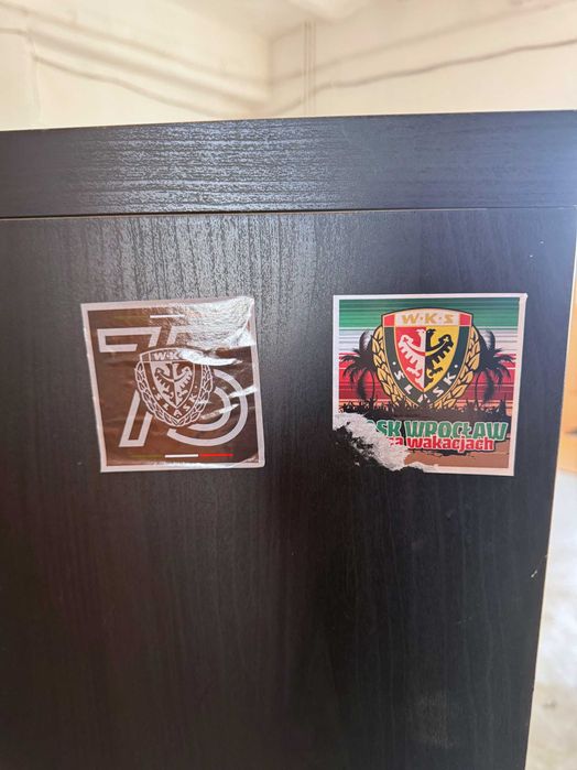 Regał ikea Kallax czarny z wkładami