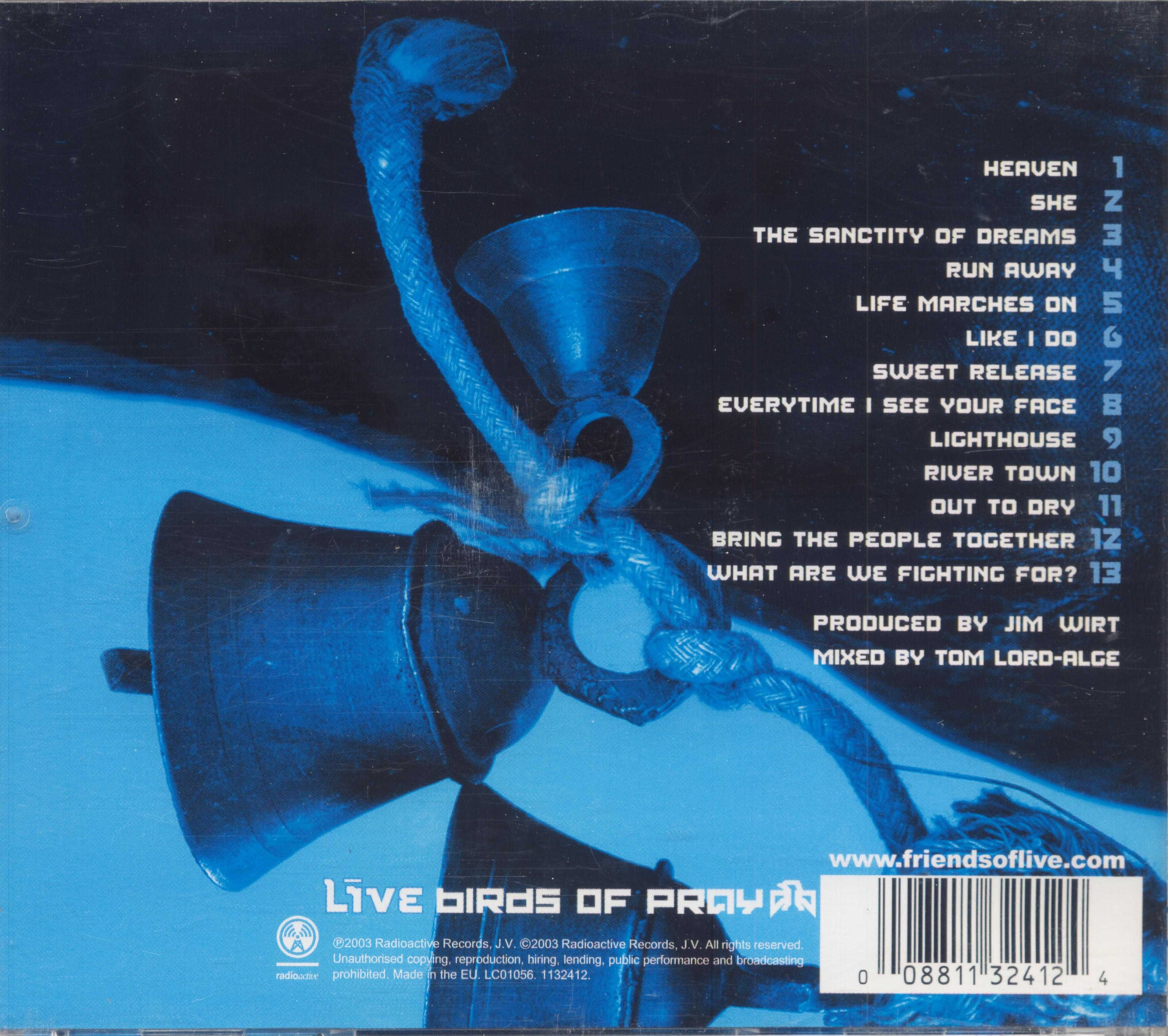 Live - Birds of Pray