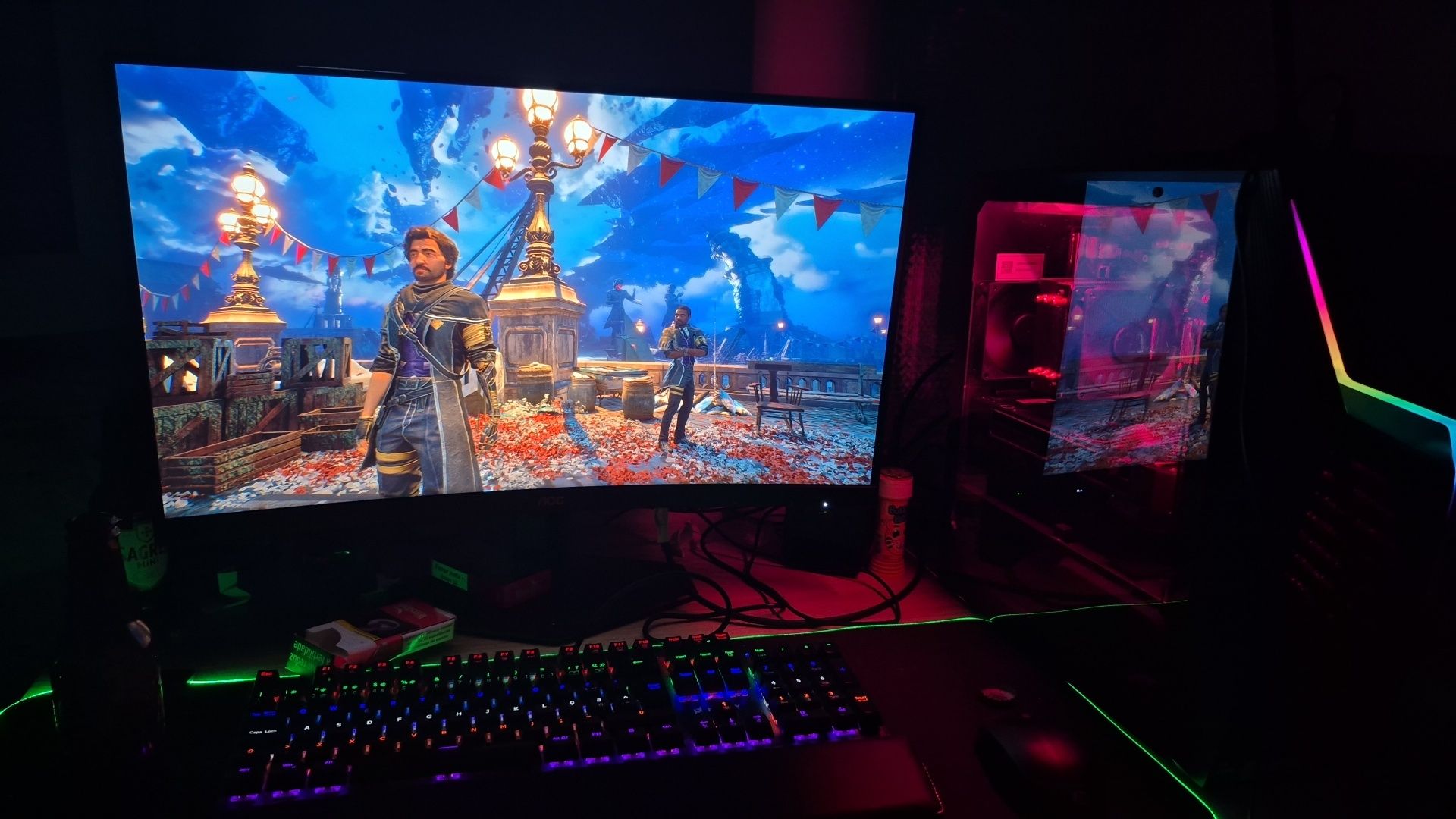 Monitor Curvo Aoc Gaming 27 polegadas 280hz com garantia
