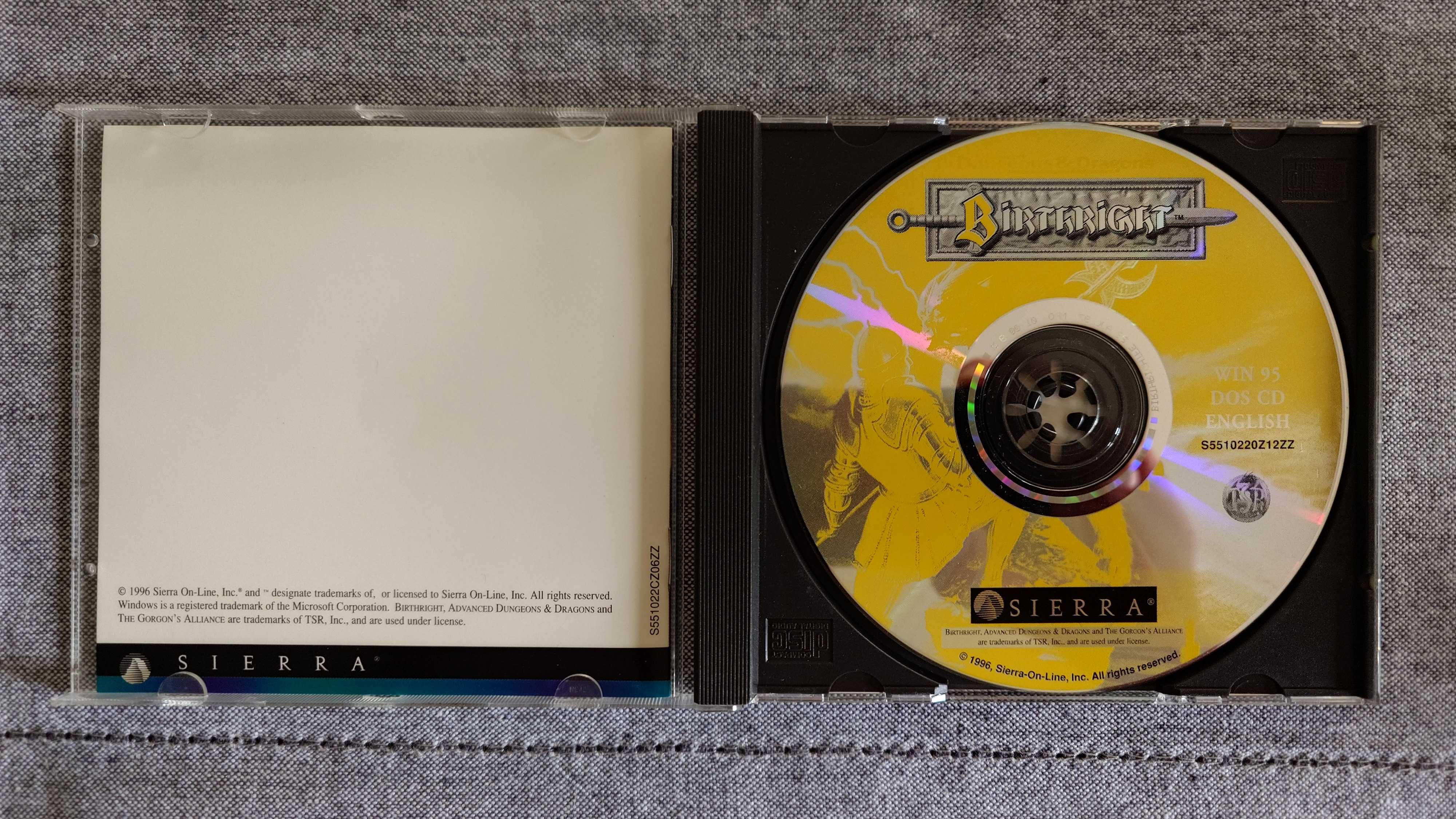 Gra D&D - Birthright: The Gorgon's Alliance  PC CD