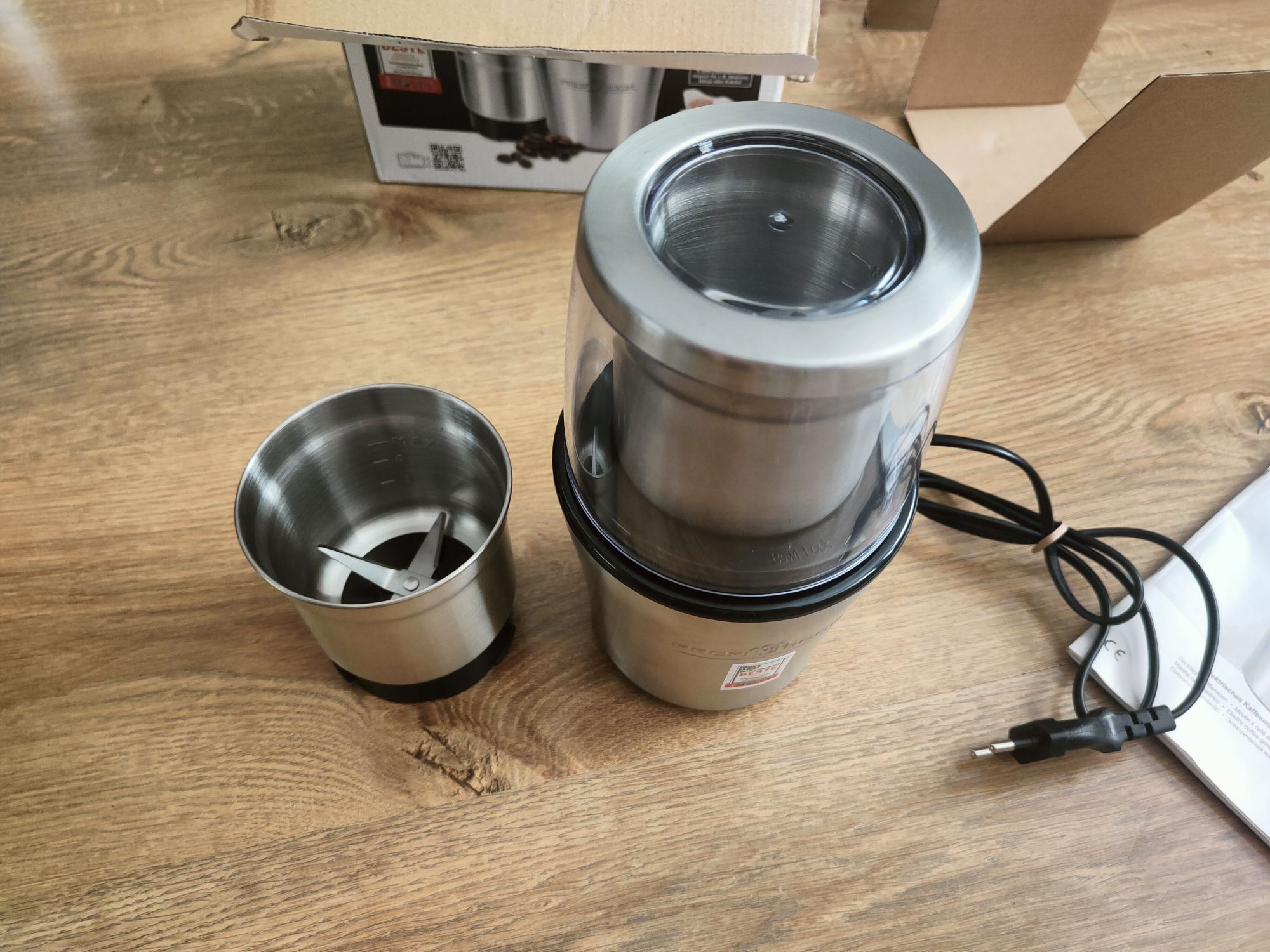 Młynek do kawy Profi cook, nowy Gwarancja