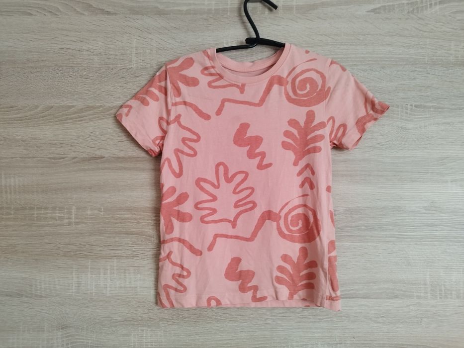 T-shirt unisex w zawijasy 4-5 lat
