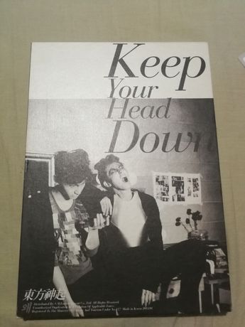 TVXQ / DBSK Keep your head down com. Photocard - Kpop