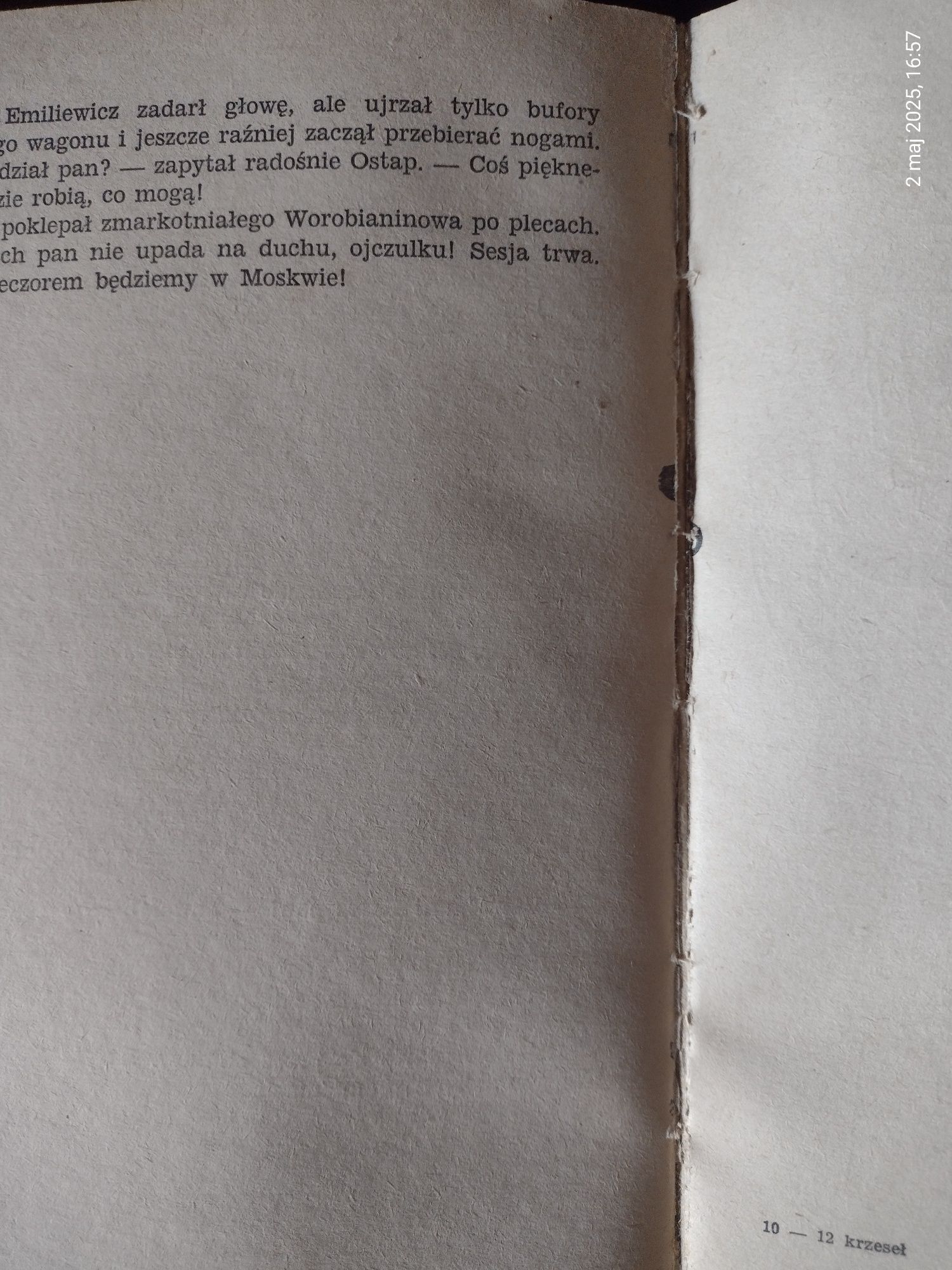 Ilja Ilf / Eugeniusz Pietrow  12 KRZESEŁ
