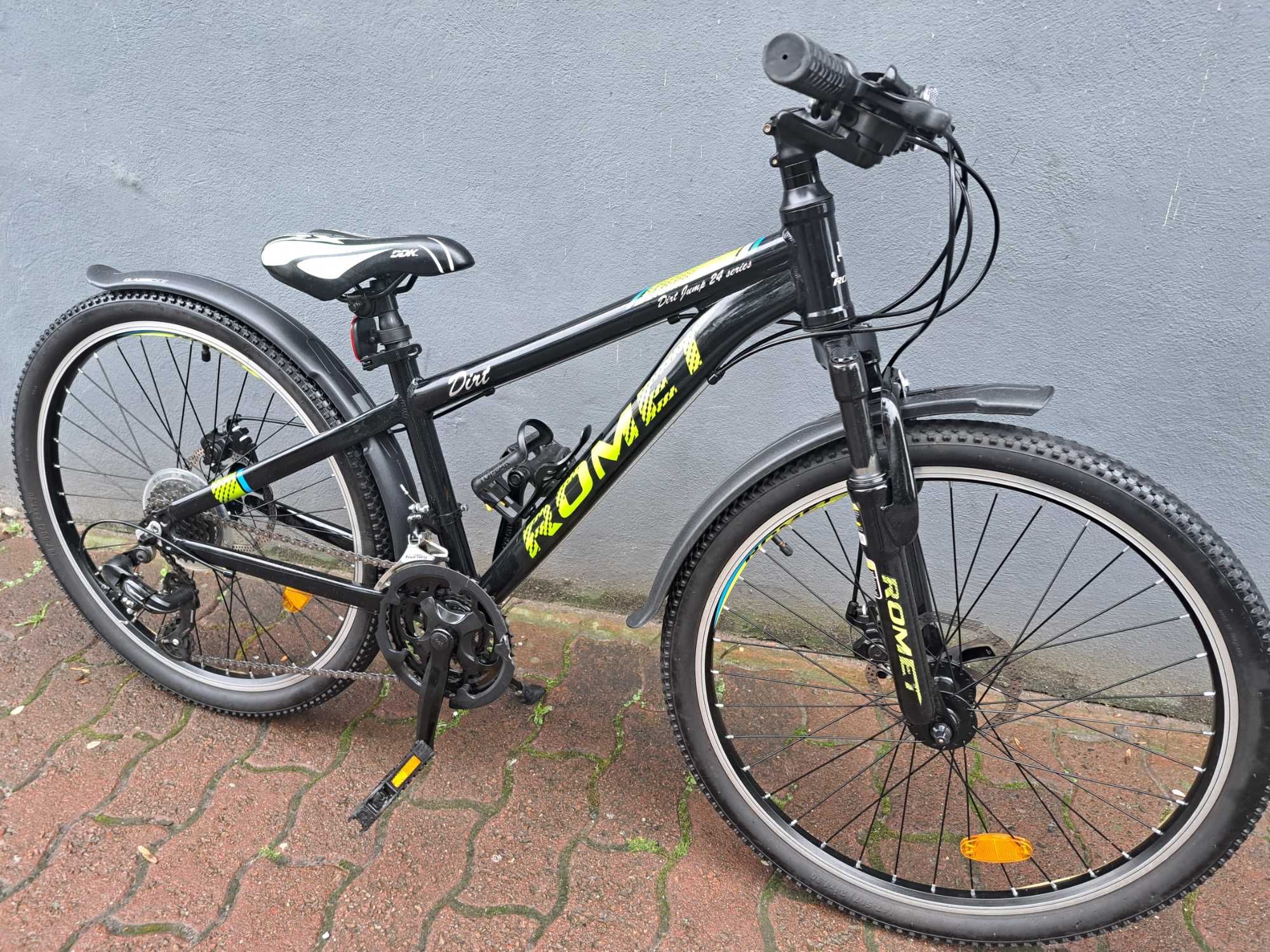 rower górski ROMET Junior Dirt koła 24" rama 13" alu