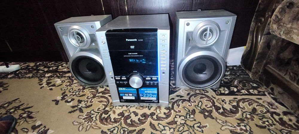 Музичний центр"Panasonic"SA-VK460!Проведена вся профілактика . 2100г !