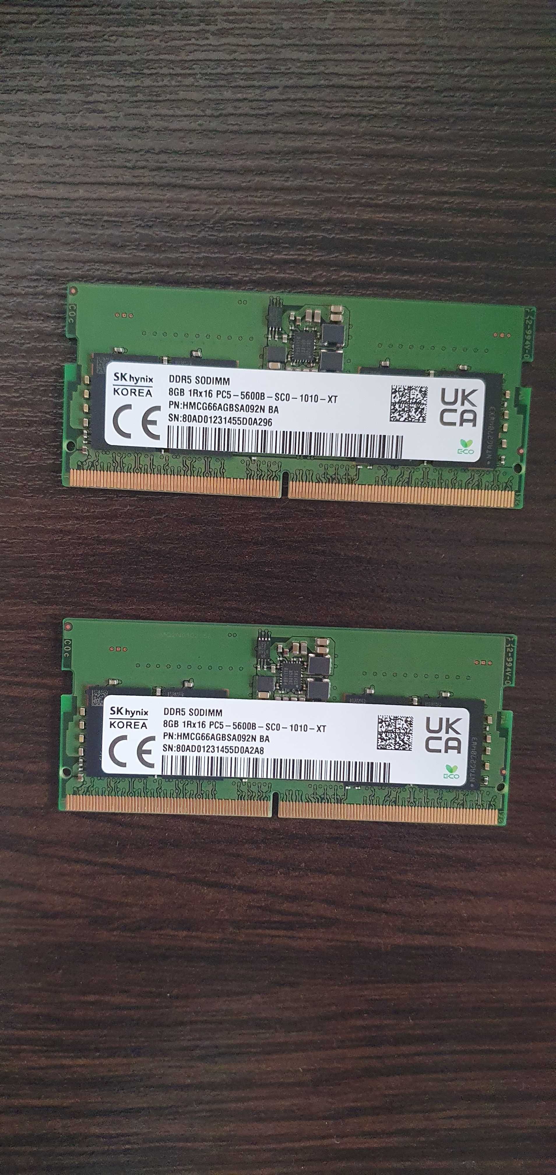 Nowe DDR5 2x8 GB 5600 HYNIX