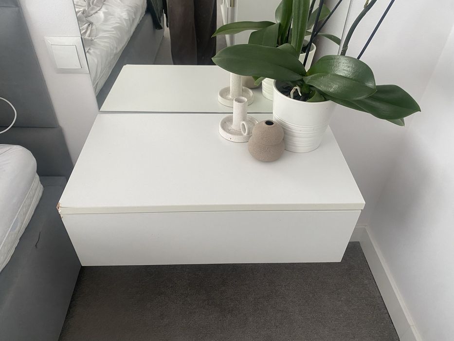 Dwie szafki nocne wiszace 2 szt