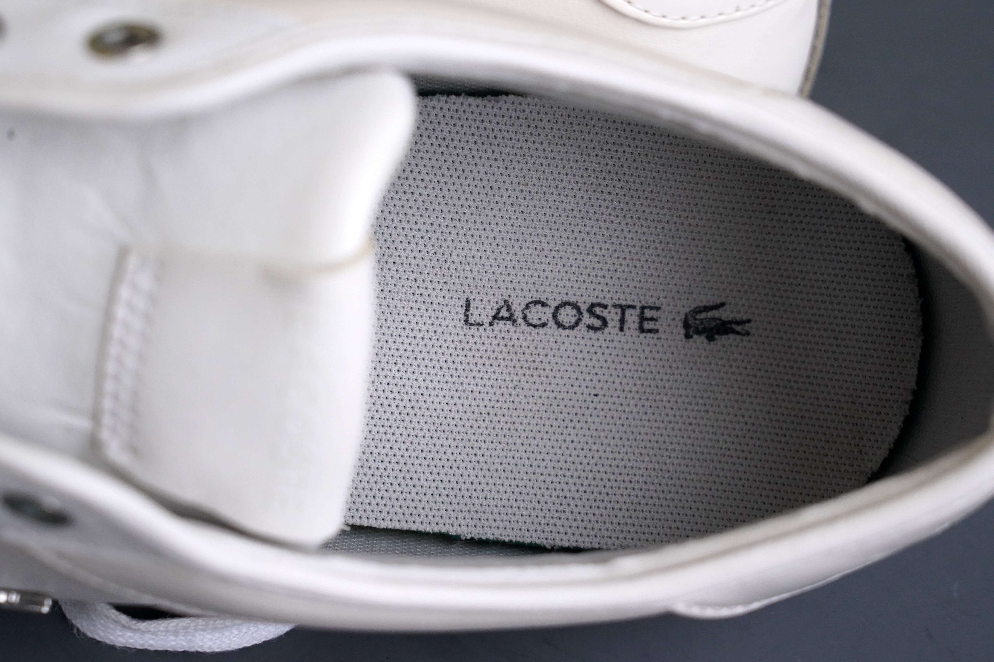 кросівки шкіряні Lacoste Лакоста розмір 44-45