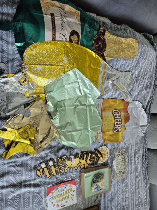 Nowy! Ogromny zestaw urodzinowy 60 lat urodziny impreza