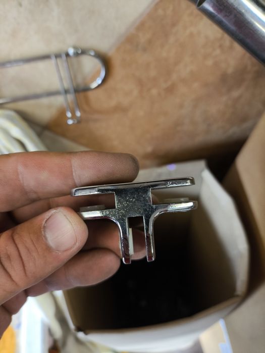 Regał system rura chrom fi25,