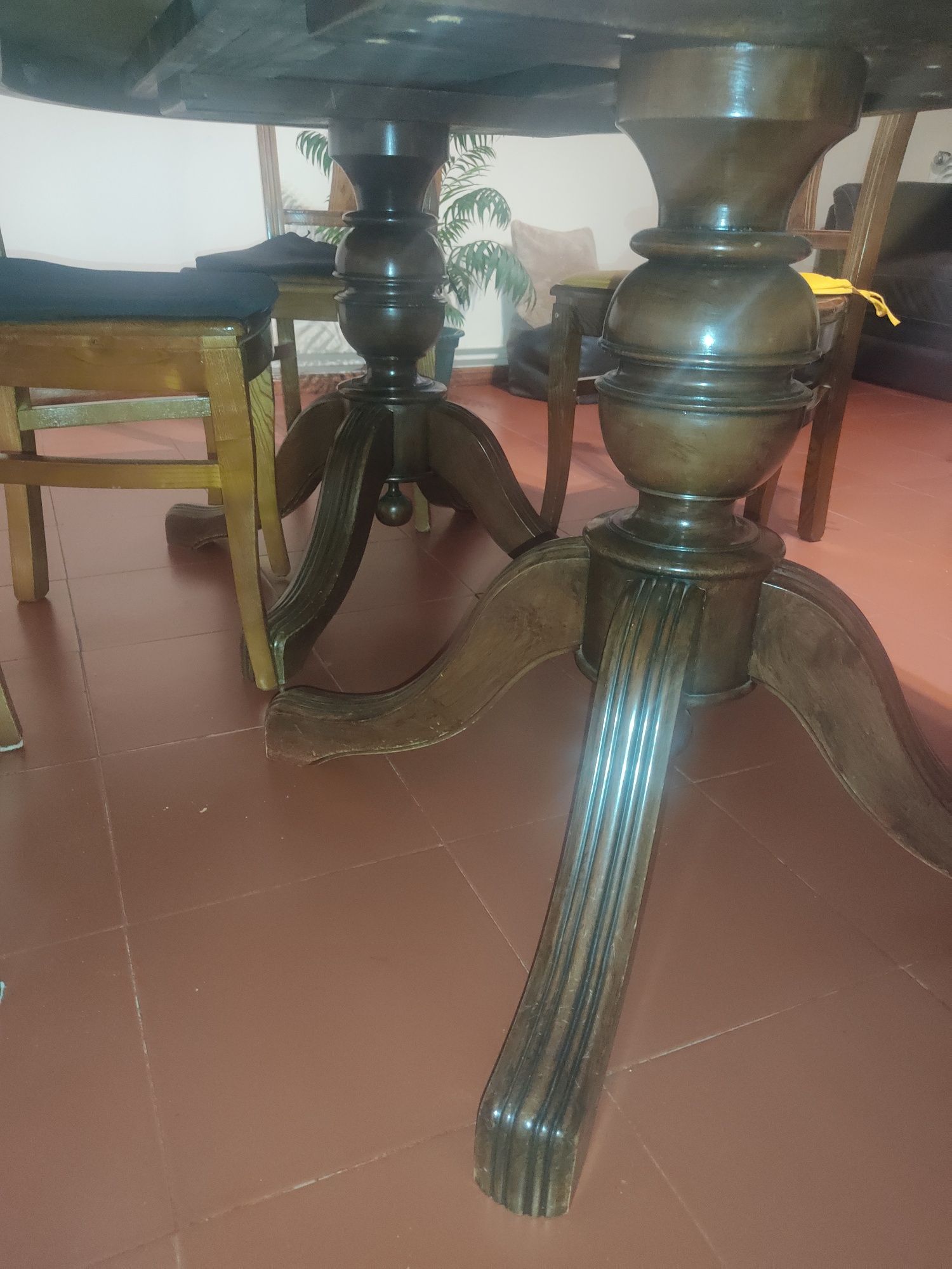 Vendo mesa e cadeiras