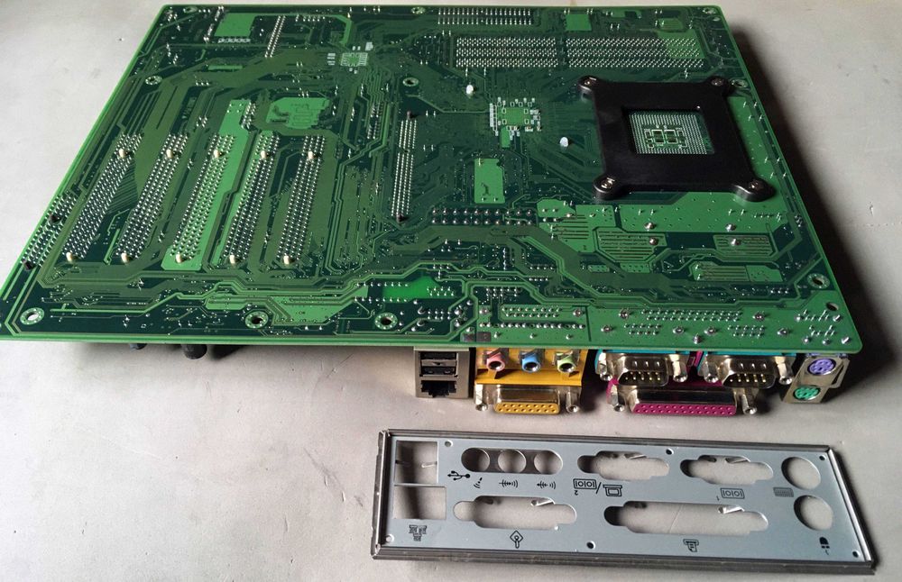 Motherboard MATSONIC MS9337C+ (skt478 - P4), Celeron 2.4G, 1Gb DDR400