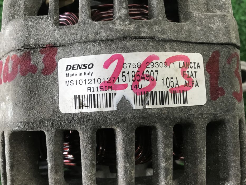 Генератор Фиат Добло 263 Опель Комбо 1.3 Multijet 2010-2017