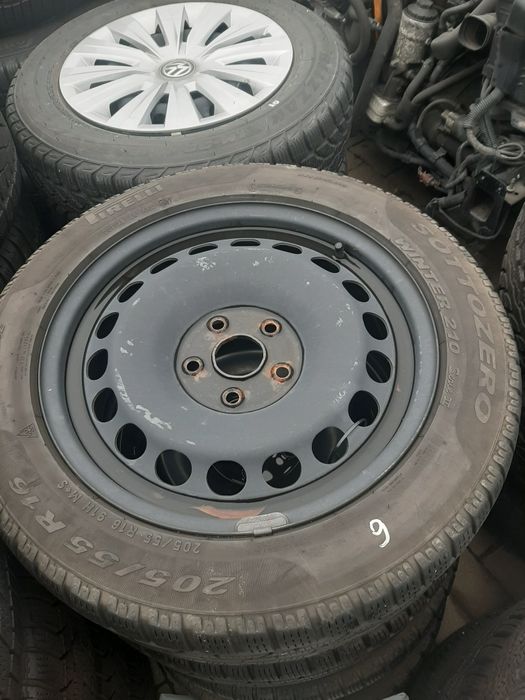 Koła vw audi 5×112 205/55/16 Pirelli