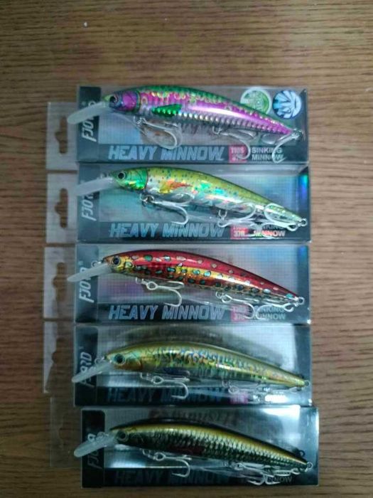Fjord Heavy Minnow 110s 37gr e 90s 29gr