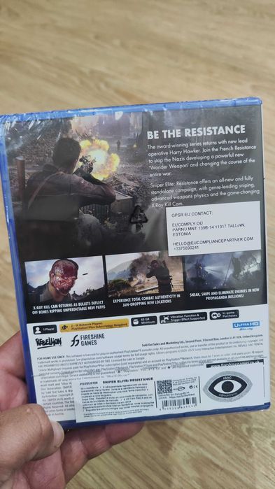 Sniper Elite Resistance PS5