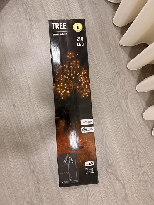 Arvore natal led 150cm - novo com caixa