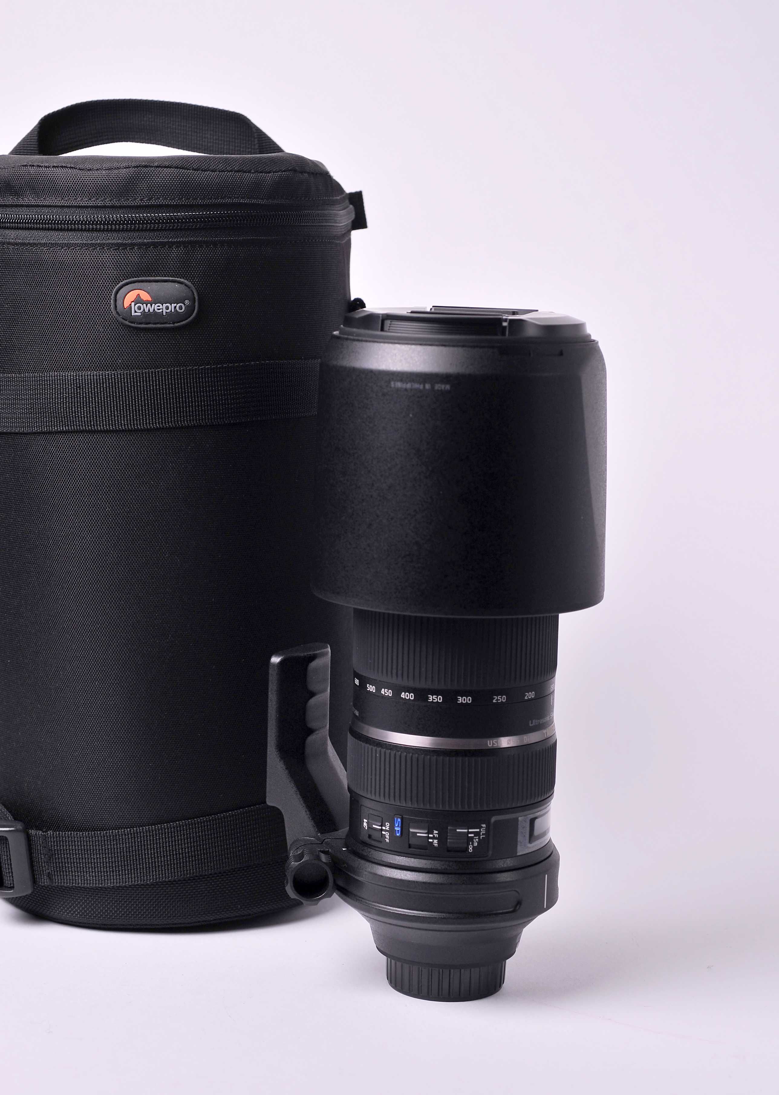 Tamron 150-600mm USD DI SP em estado seminovo, Para Nikon