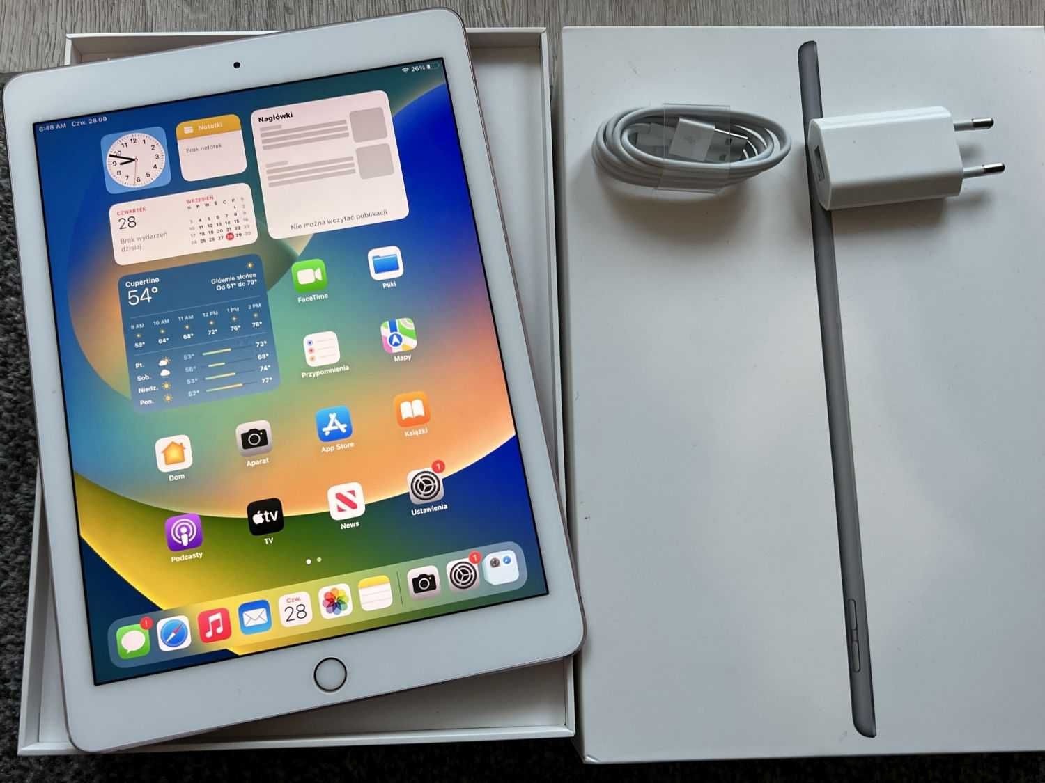 Tablet Apple iPad Pro 9.7" 128GB WIFI SPACE GREY Pencil Gwarancja