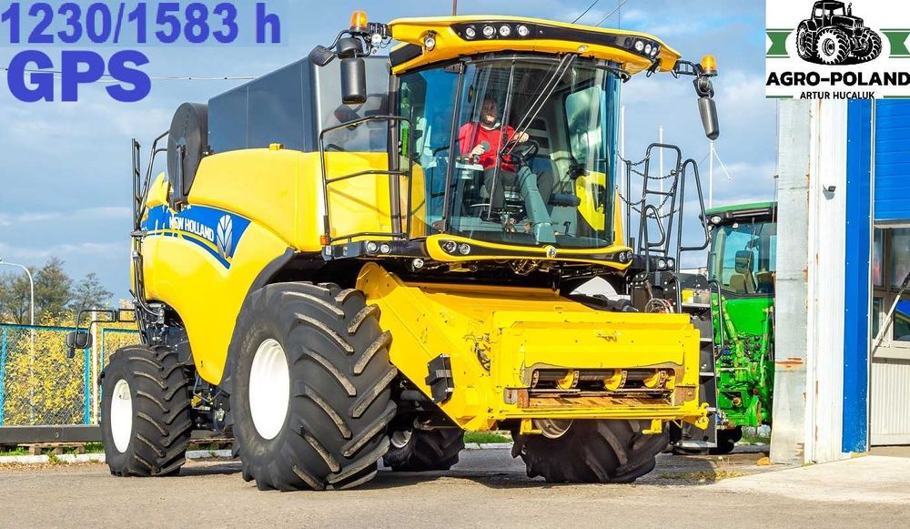 Комбайн NEW HOLLAND CX 8.90 - 1230/1583h + GPS-AUTOPILOT + VARIO 7,62м
