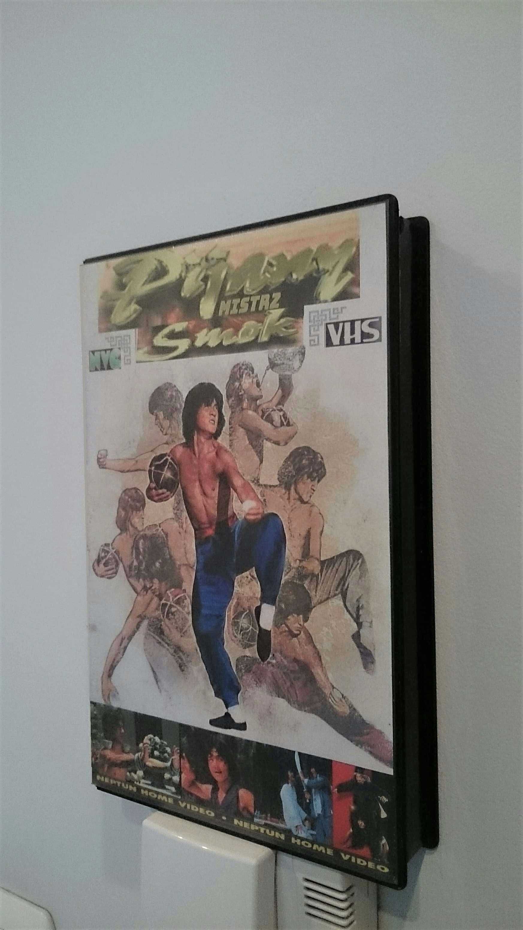 Filmy VHS * Pijany Mistrz 1 i 2 i 3 * hit LEKTOR Jackie Chan