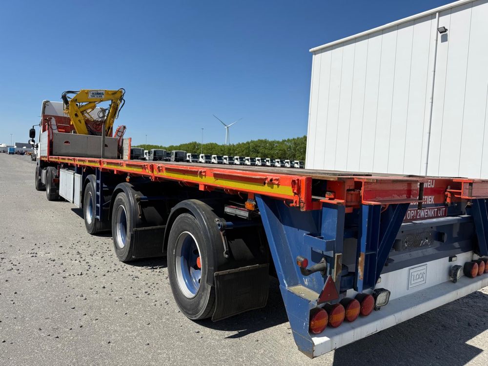 SEMI-REBOQUE 47TON C/GRUA FLORESTAL A DIESEL POUCO USO #OPORTUNIDADE#