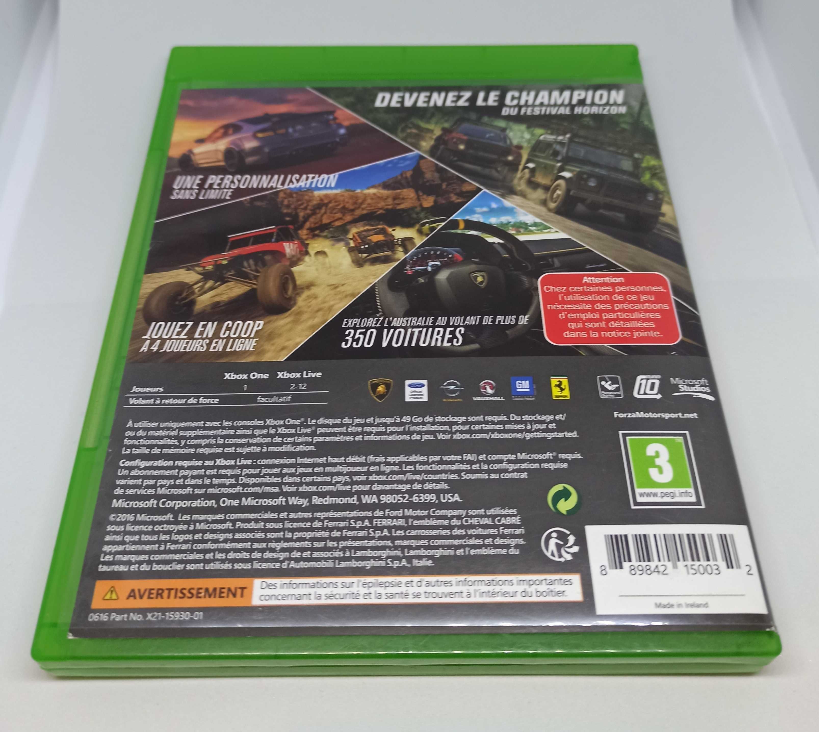 Forza Horizon 3 - Xbox One / Series X - Portes Grátis