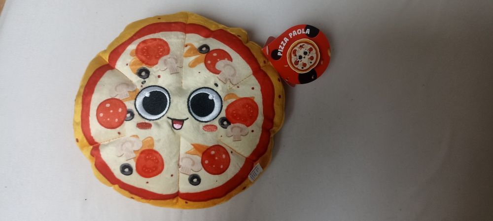 Pizza paola biedronka gang biedroniaków maskotka pluszak naklejki