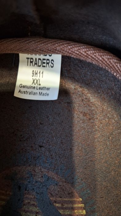 Кожаная шляпа ковбоя Kakadu.