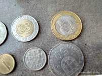Moedas antigas de escudo