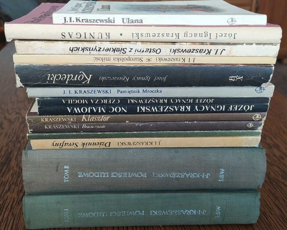 Józef Kraszewski - 26 powieści historyczno-obyczajowych (do wyboru)