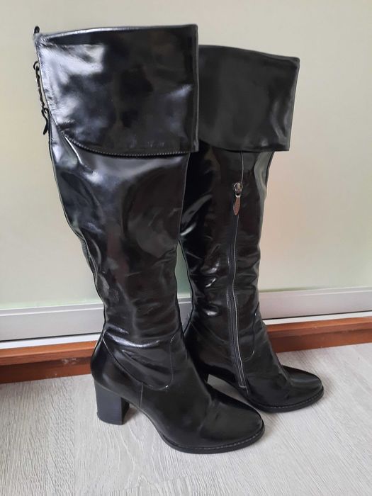 Чоботи сапожки високі зимові 37 р.