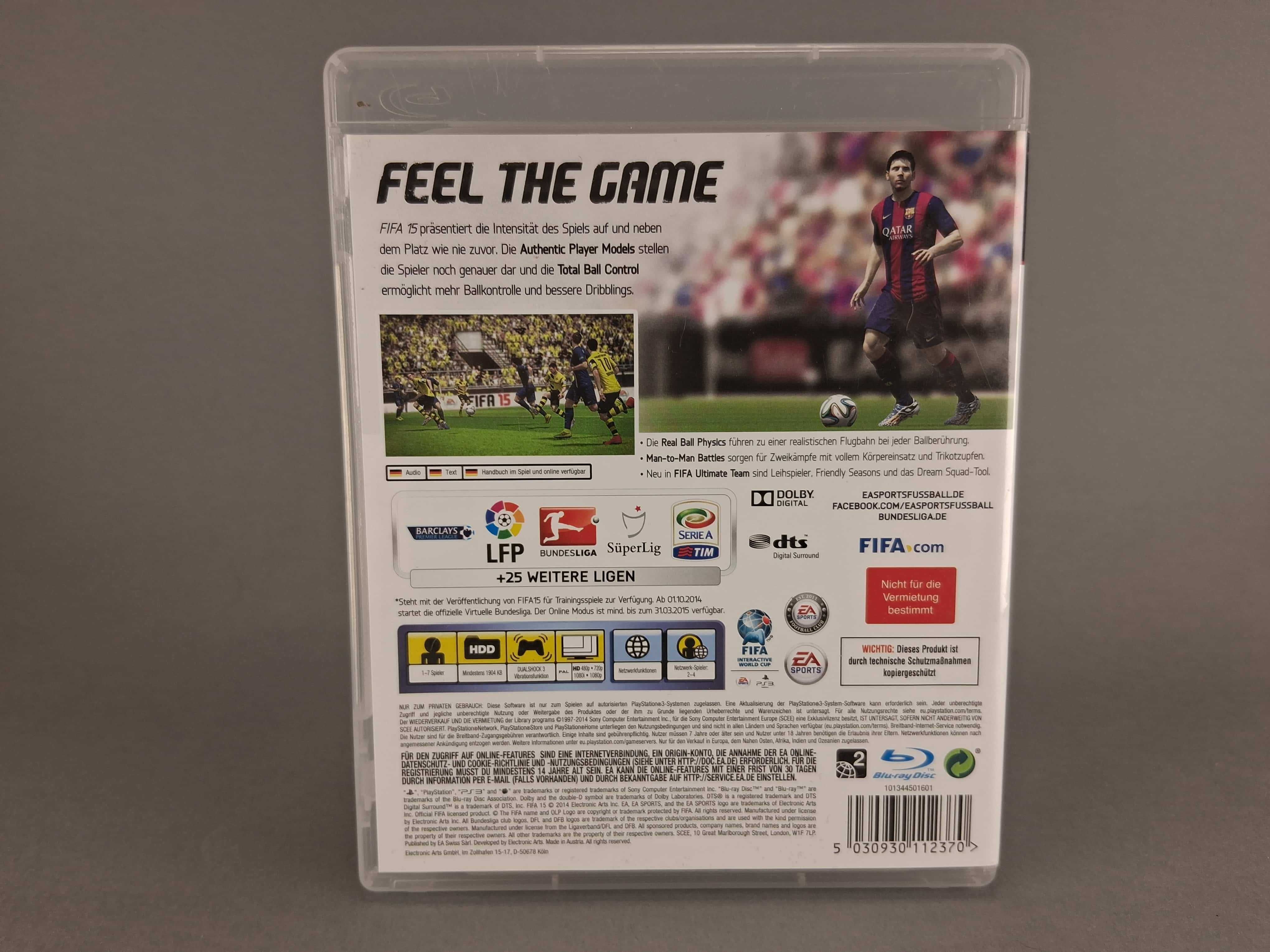 N009 FIFA 15 PS3 - Realistyczny Symulator Piłki Nożnej