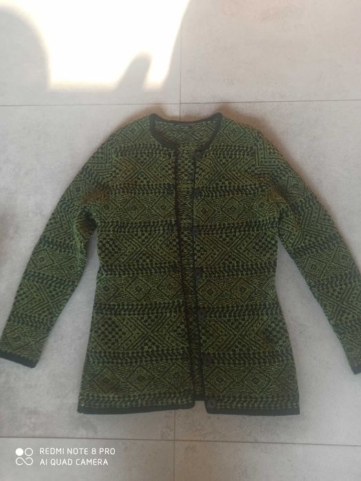 zielone wdzianko, sweterek ALEXON rozm s
