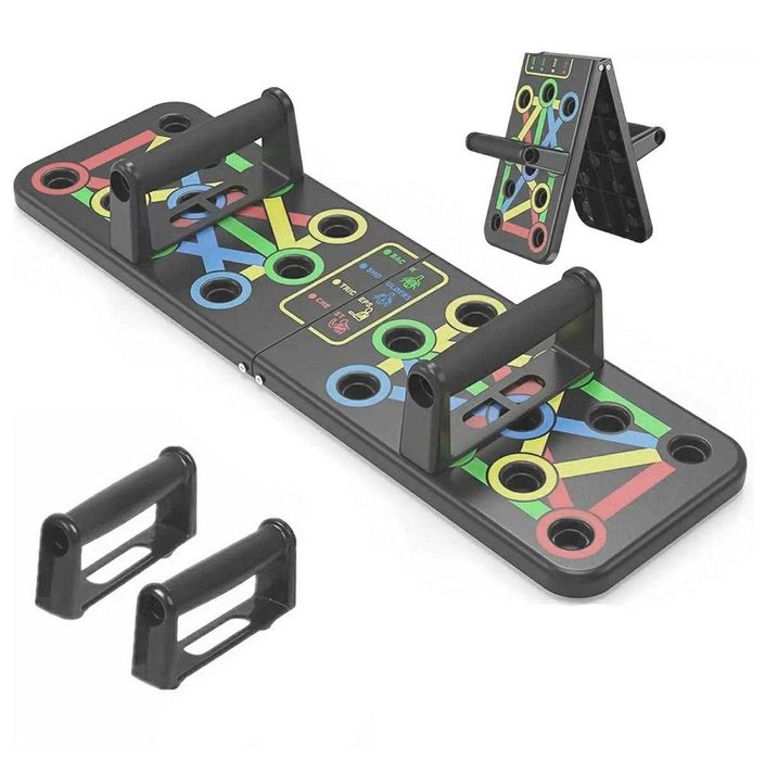 Deska uchwyty przyrząd do ćwiczeń robienia pompek 10w1