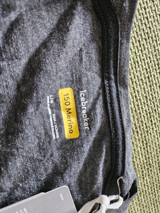 Nowa koszulka Icebreaker Merino 150 Anatomica rozmiar L