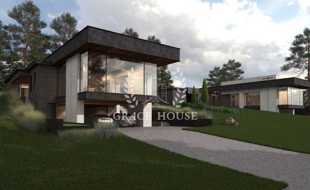 Продажа дизайнерского дома в лесу Конча-Заспа Козин Рудыки 15 соток
